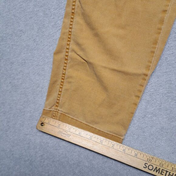 Madewell Jeans Womens 27 Cargo Carpenter Canvas Brown mb288 - Picture 4 of 9